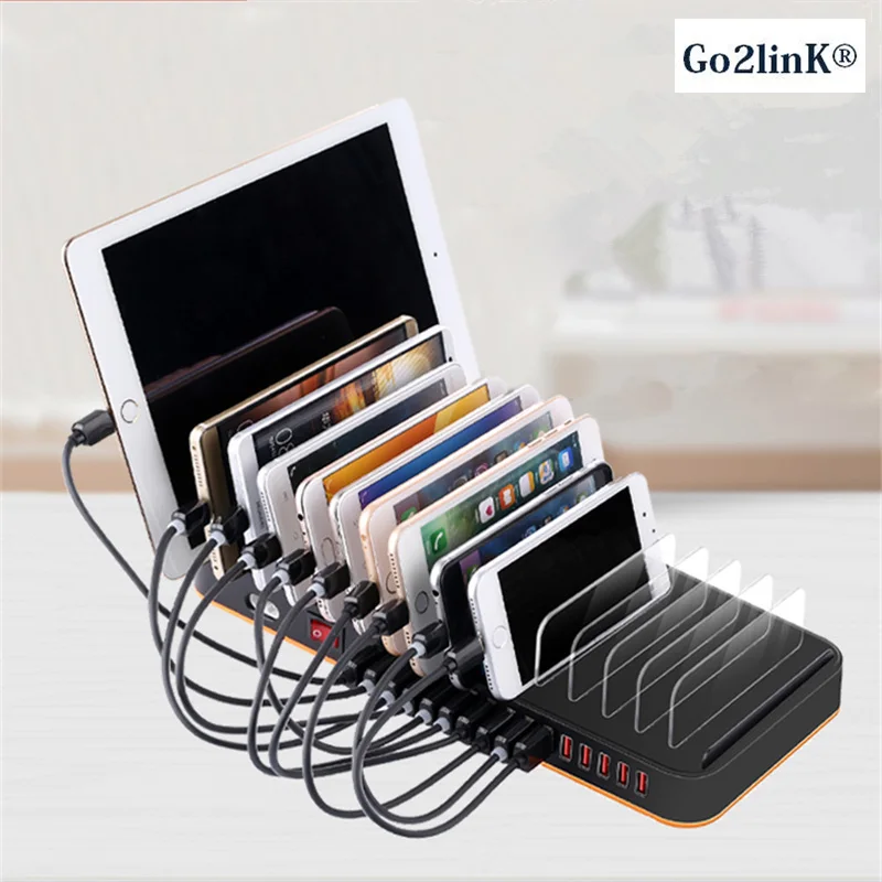 Go2linK Universal 15 Port Phone 100W Multiport Charging Station USB Travel Wall Charger