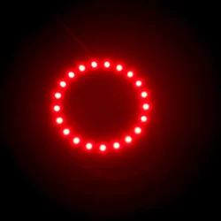 1PCS x White Yellow Blue Green Red 100mm 3528 30 SMD Car Led Angel Eyes Halo Ring Light Car Light