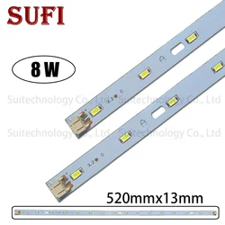 10 sztuk superjasność 8W 16W 24W 32W listwa led listwa oświetleniowa SMD5730 pcb źródło światła 16 Led aluminiowa taśma led światło do szafki