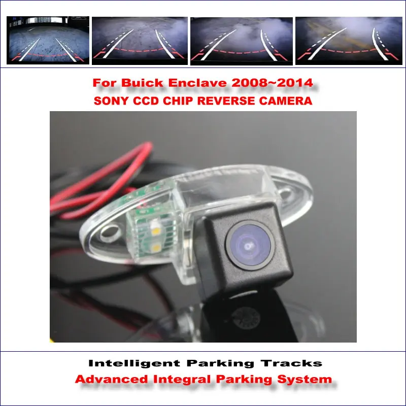 

Car Back Rear Reverse Camera For Buick Enclave 2008-2014 HD Intelligent Parking Tracks CCD CAM