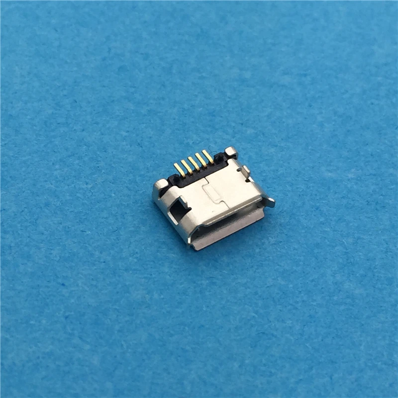 10pcs G21 Micro USB 5pin DIP Female Connector For Mobile Phone Mini USB Charging Socket Curly Mouth High Quality Sell At A Loss