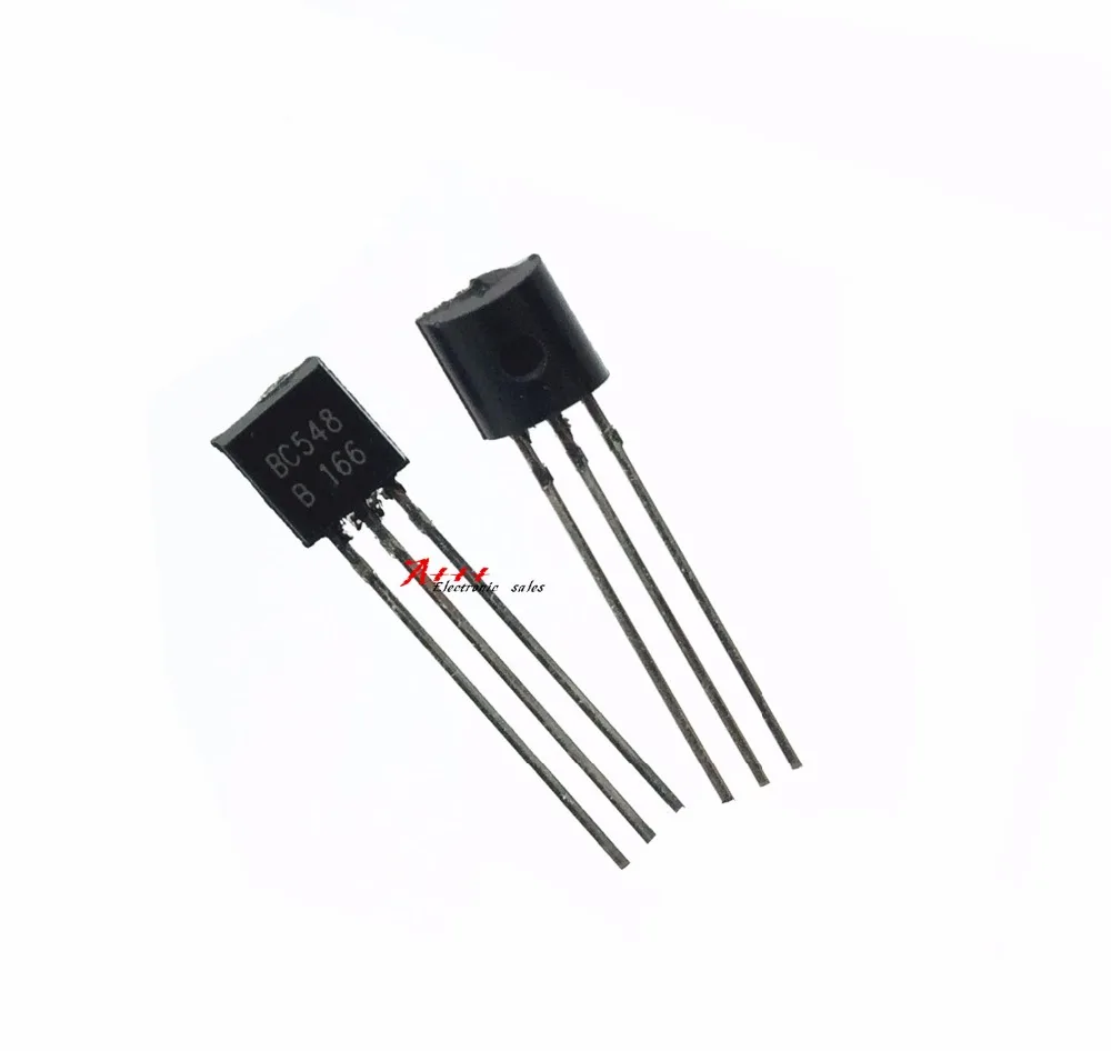 New straight-through transistor 50PCS BC548 BC548B 548 TO-92