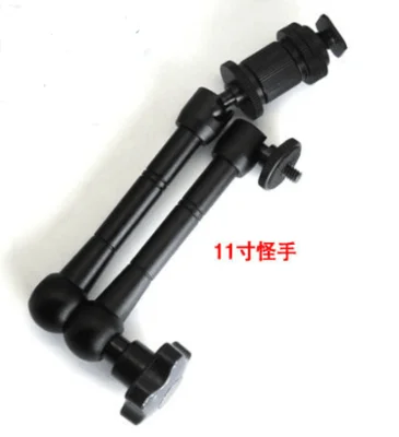 ذراع سحري لكاميرا DSLR ، مشبك فائق لشاشة LCD ، حامل ثلاثي خفيف LED لكانون 5DIII nikon D3200 Gopro