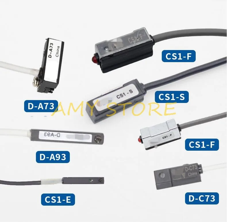 Air กระบอกนิวเมติก Proximity Switch D-A93 D-Z73 D-A73 D-A54 D-C73 CS1-J CS1-U CS1-F CS1-SC1-G SENSOR Magnetic Reed Switches