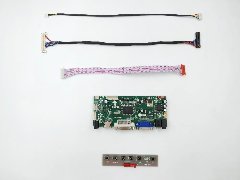 NT68676 LCD controller board support DVI VGA AUDIO for 15.6 inch LCD panel 1366X768 G156XW01 V1_V3