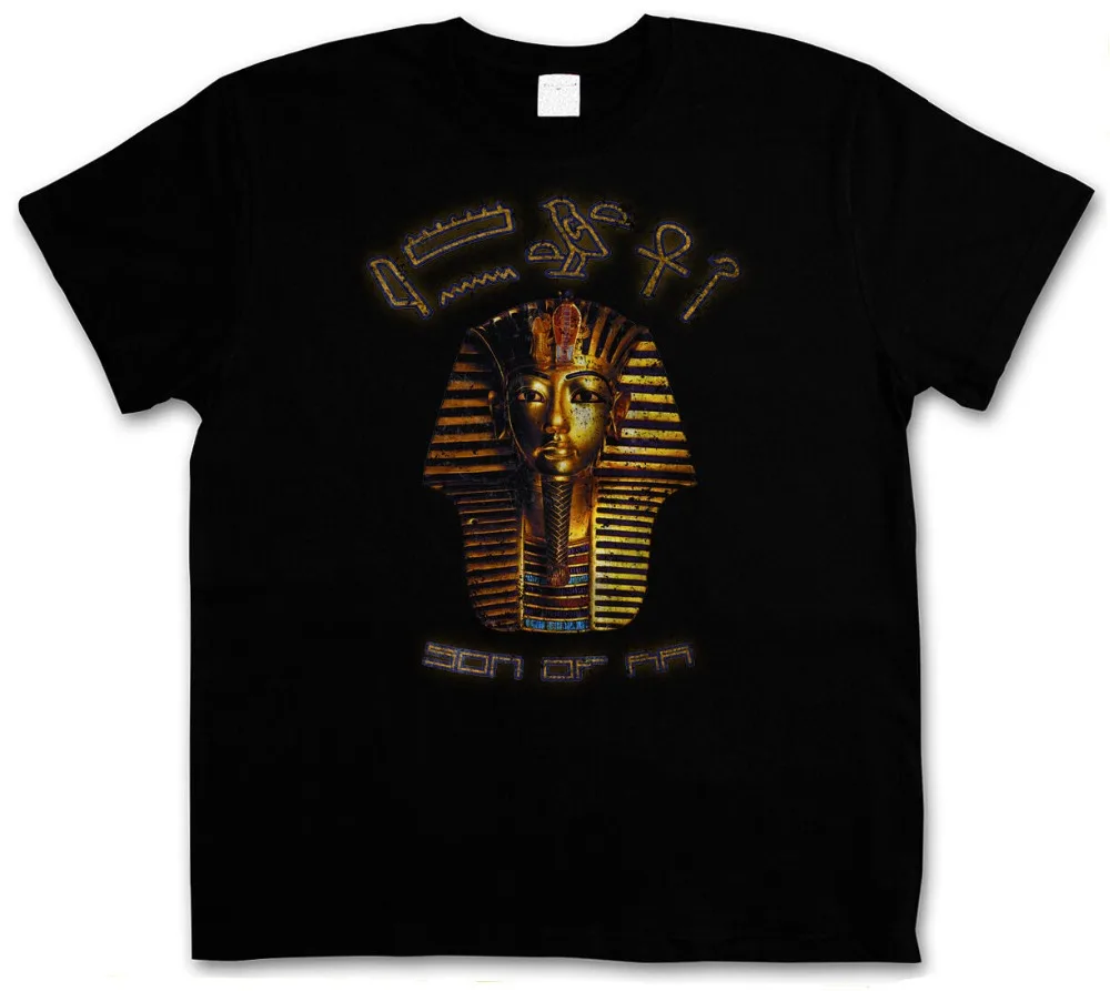 Tutanchamun Vintage - Anubis Pharao Nofretete Echnaton Egypt Mummy Seth 2019 Funny Cotton Man Tees Short Sleeve Shirt