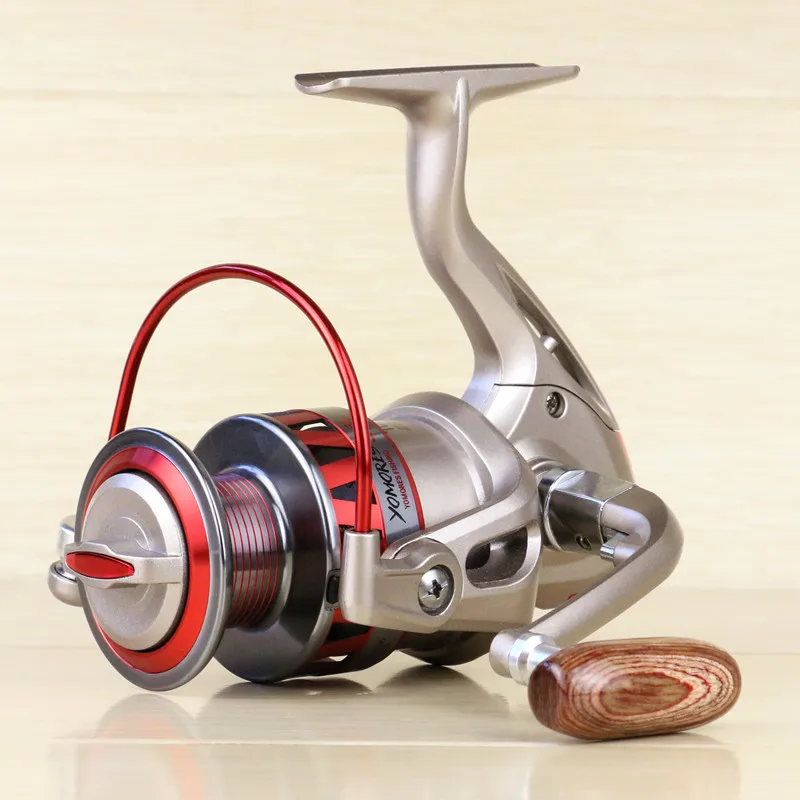 2017 Brand DF1000-DF7000 Pesca Golden Reel Spinning Fishing Reel Fixed Spool Reel Coil Fish Fishing 10BB  free shipping