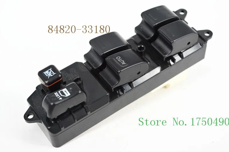 POWER WINDOW REGULATOR MASTER SWITCH ASSY Window Lifter 84820-33180 For TOYOTA Camry ACV30,MCV3*