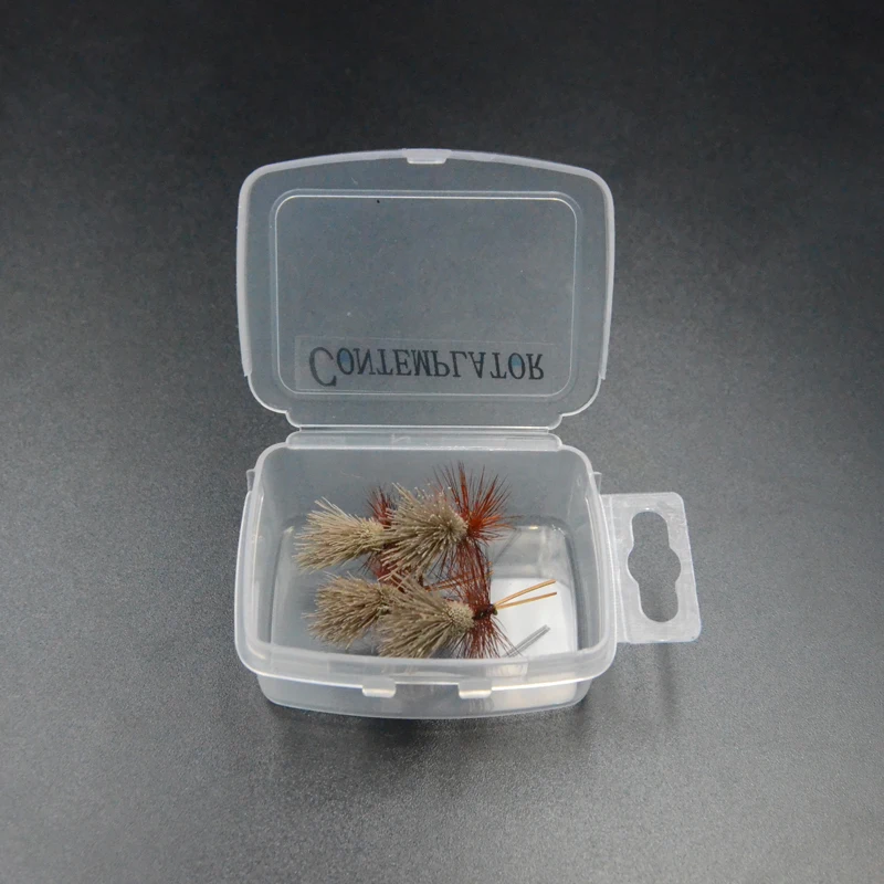 Goddard Natural Caddis Mosca Seca Flotante pelo de ciervo - imagen 2