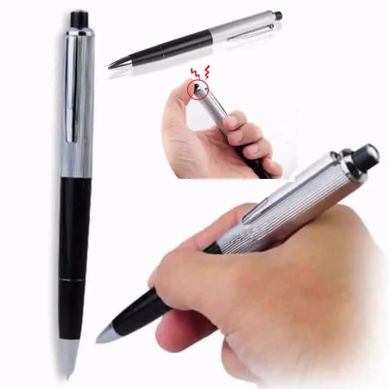 1PCS Electric Funny Gift Prank Shock Ballpoint Working Pen Gag Joke Shocker