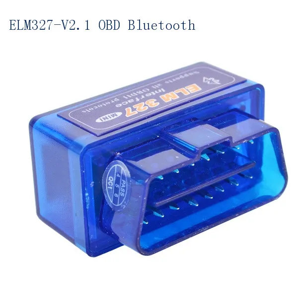 Car Diagnostic Scanner Eml327 V1.5 V2.1 OBD 2 Scanner Tool Bluetooth Car Diagnostic Tools Support 7/9 OBDII Protocols Smart Scan