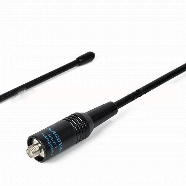 10 pcs Nagoya NA-771 vhf uhf dual band 10w hf Antenna For cb radio Baofeng UV 5R Accessories NA 771 SMA-F Sma-Female Antenna