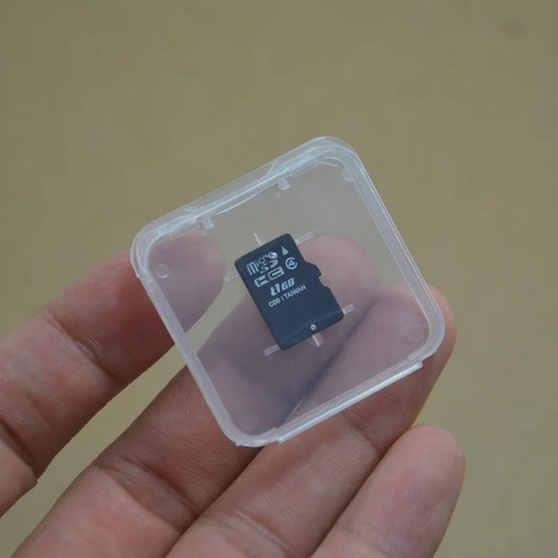 2000pcs/lot TF MiC SDHC Micro SD Memory Card hard Plastic Box