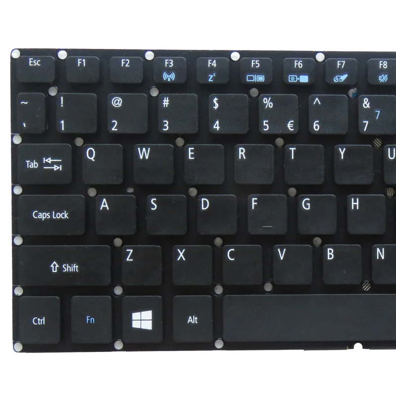 GZEELE Replace New US Keyboard (without frame) For Acer Aspire N15C1 Laptop English Black