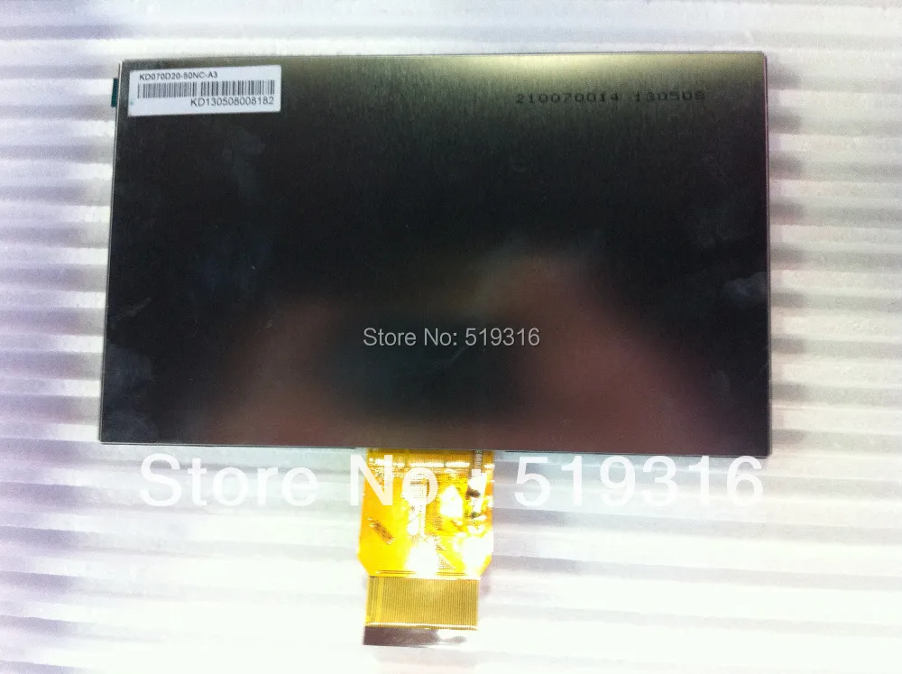

For industry medical equipment KD070D20-50NC-A10 LCD KD070D20-50NC KD070D20-50NC-A008