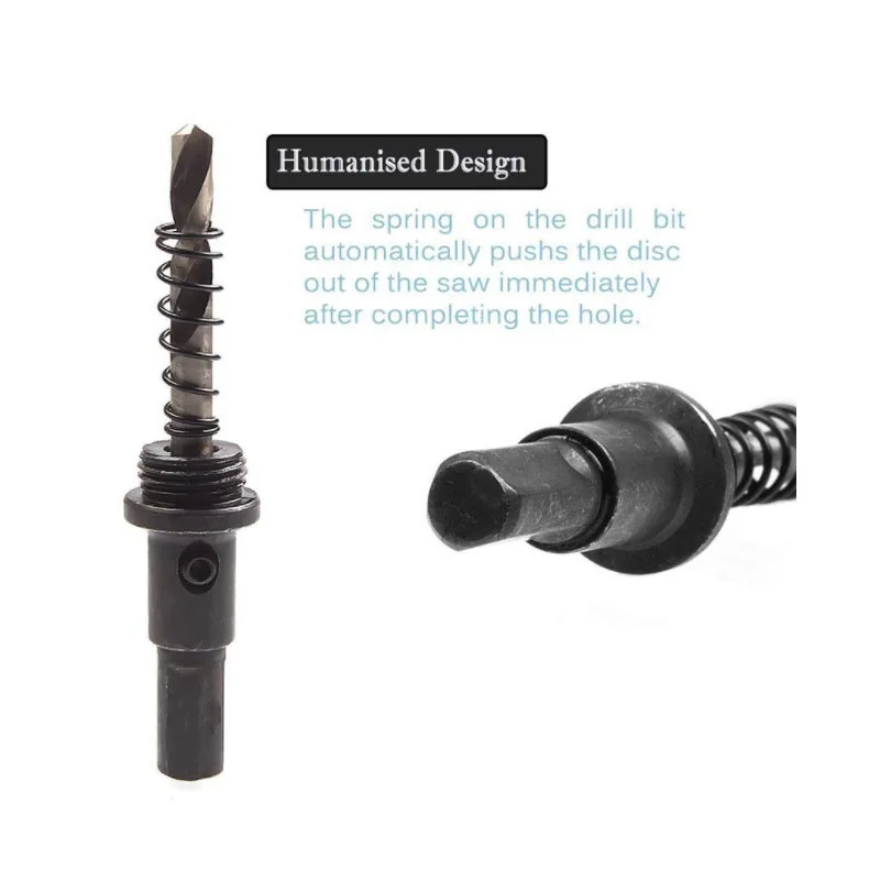 75mm/3 "Dia Getande Bi-Metal Hole Saw Boor Rood