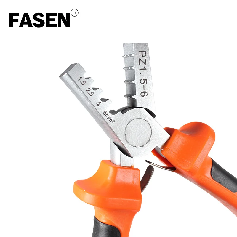 PZ 0.25-2.5/1.5-6 deutsch mini-type crimping pliers sleeve electric tube terminal kit crimping tool set crimping pliers