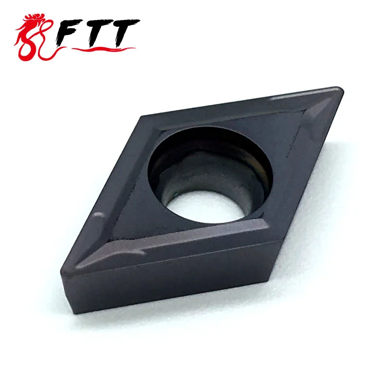 Dcmt11t304 vp15tf torneamento externo ferramentas carboneto inserção de alta qualidade torno ferramenta cortador tokarnyy torneamento inserção