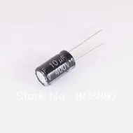 

Free shopping 100Pcs/lot Wholesale 10uF 400V Alumilum Electrolytic Capacitor 10mmx16mm