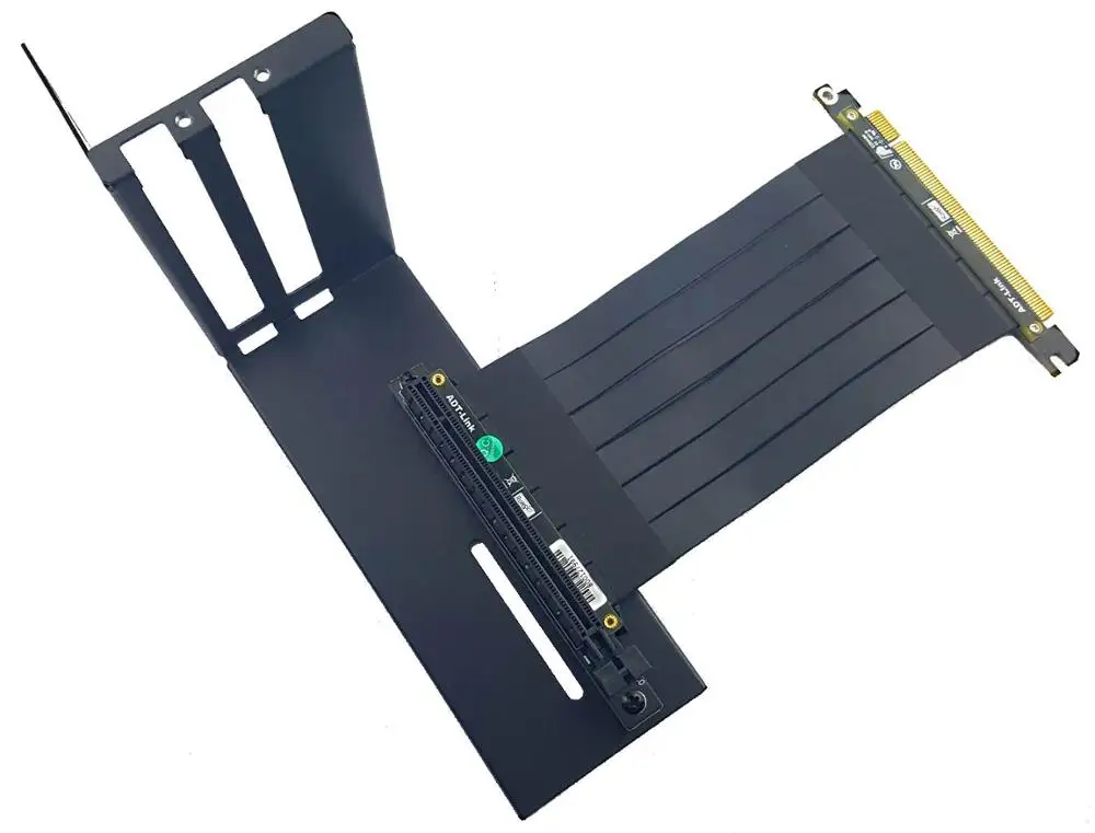 

Graphics card bracket extension cable Fixed vertical side upright ATX chassis PCI-E built-in conversion steering trailer bracket