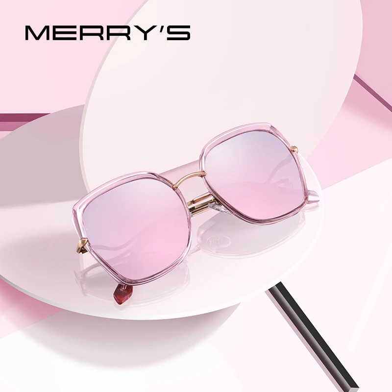 

MERRYS DESIGN Women Fashion Cat Eye Polarized Sunglasses Ladies Luxury Brand Trending Sun glasses UV400 Protection S6238