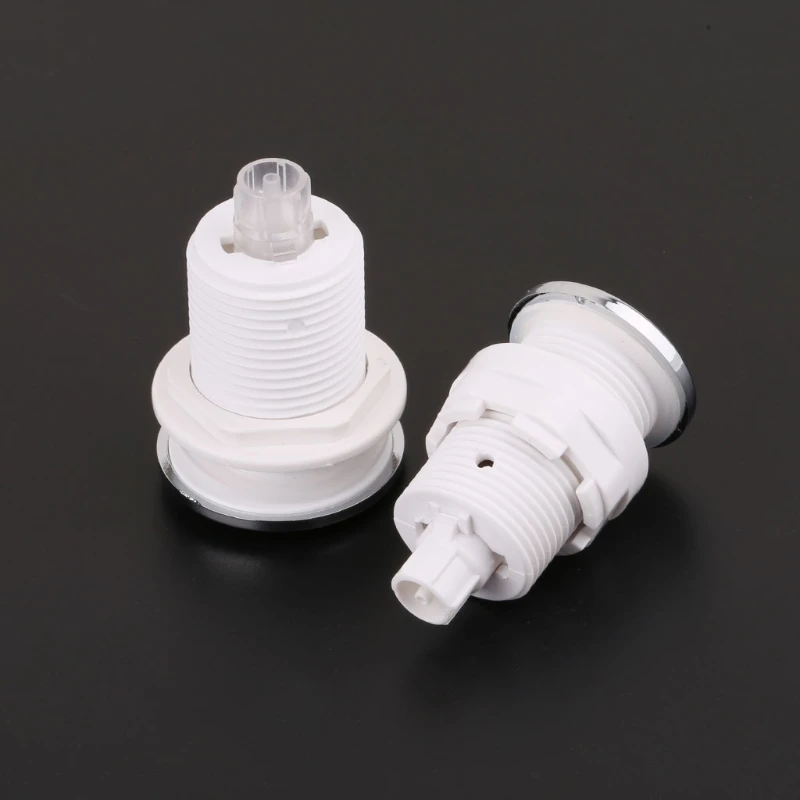 Air Switch On Off Push Button 28/32mm For Bathtub Spa Garbage Whirlpool Pneumatic Micro Switch Toggle Electronic Home