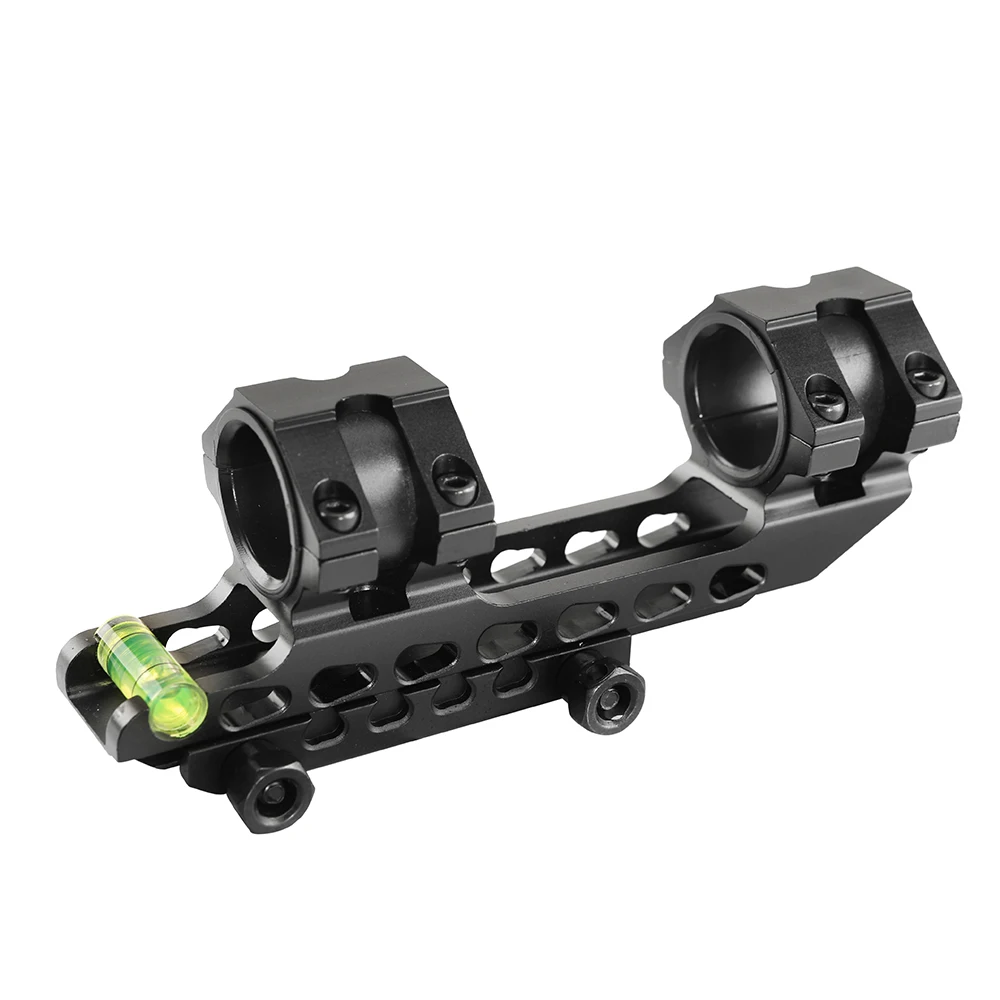 SPINA OPTICS Tactical Scope Mount 25.4mm 30mm Dual Rail Rings Riflescope Mount With Bubble For 20mm Rail Base