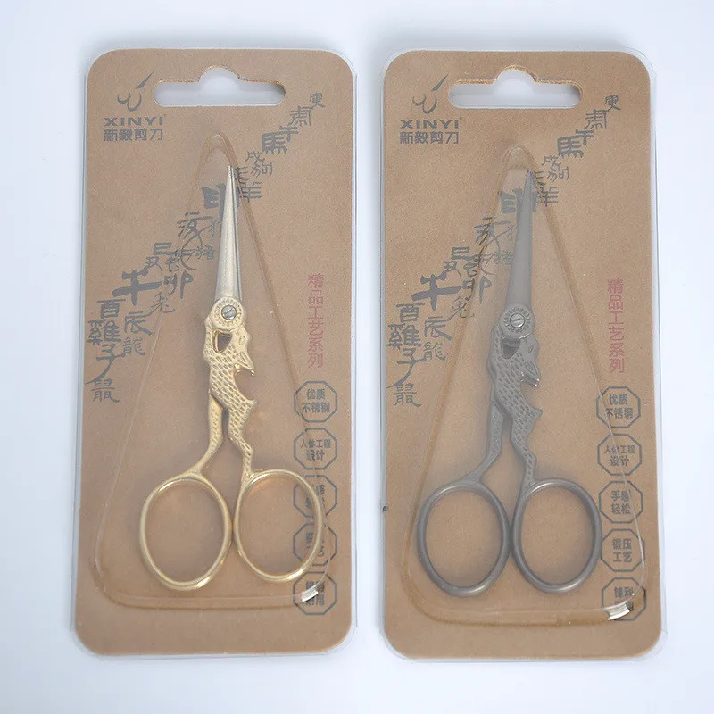 1Pcs 4 inch Vintage Antique Cross Stitch Steel embroidery Sewing Scissors Handicraft DIY - view 5