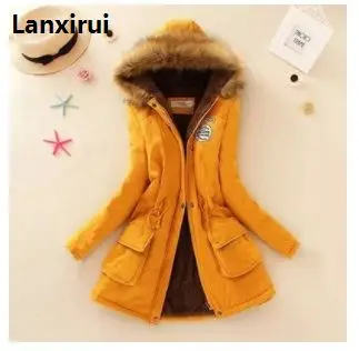 

5XL Wholesale Winter Coat Sweatshirt Hoodies Fur Hooded Outwear Women Clothing Cardigans Thick Coat Jacket C5410