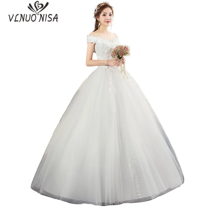 2020 nova moda vestido de casamento vestido de baile vesyido de novia senhora casamento