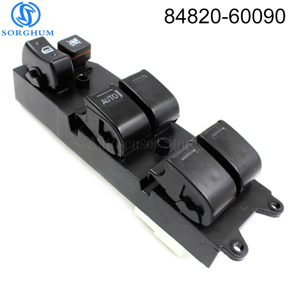 

84820-60090 Master Window Lifter Regulator Control Switch Button For 2003-2008 Toyota Avalon Camry Corolla 8482060090