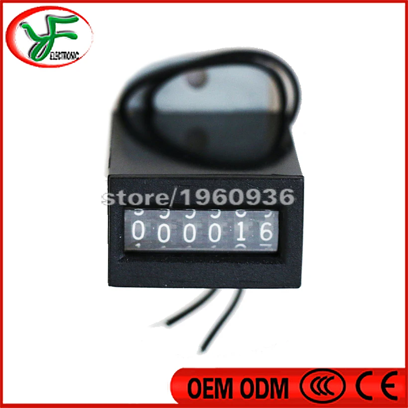 10 pcs/lot 6 digits arcade coin Counter +12V,18cps mechanical counter for arcade game machine parts