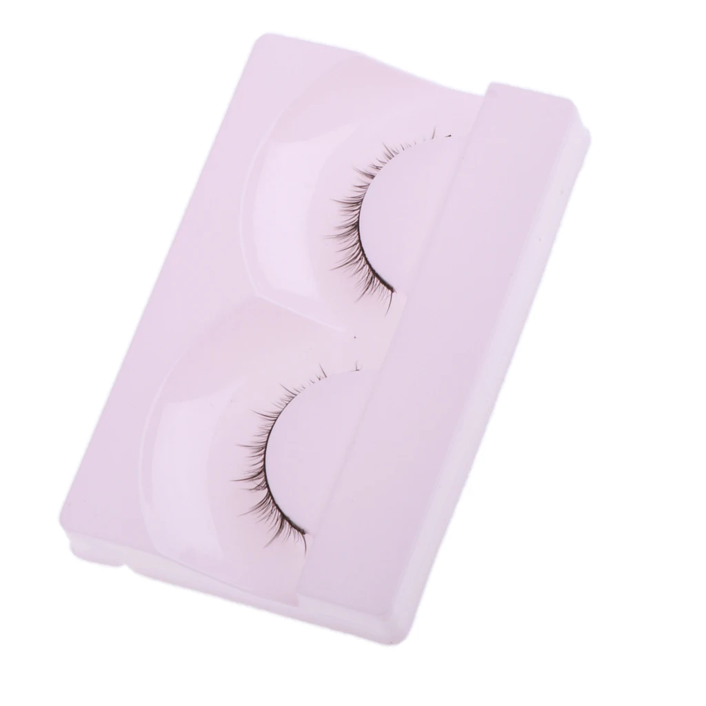 MagiDeal 1Pair Curly False Doll Eyelashes For 1/4 BJD Dolls Eye Makeup DIY