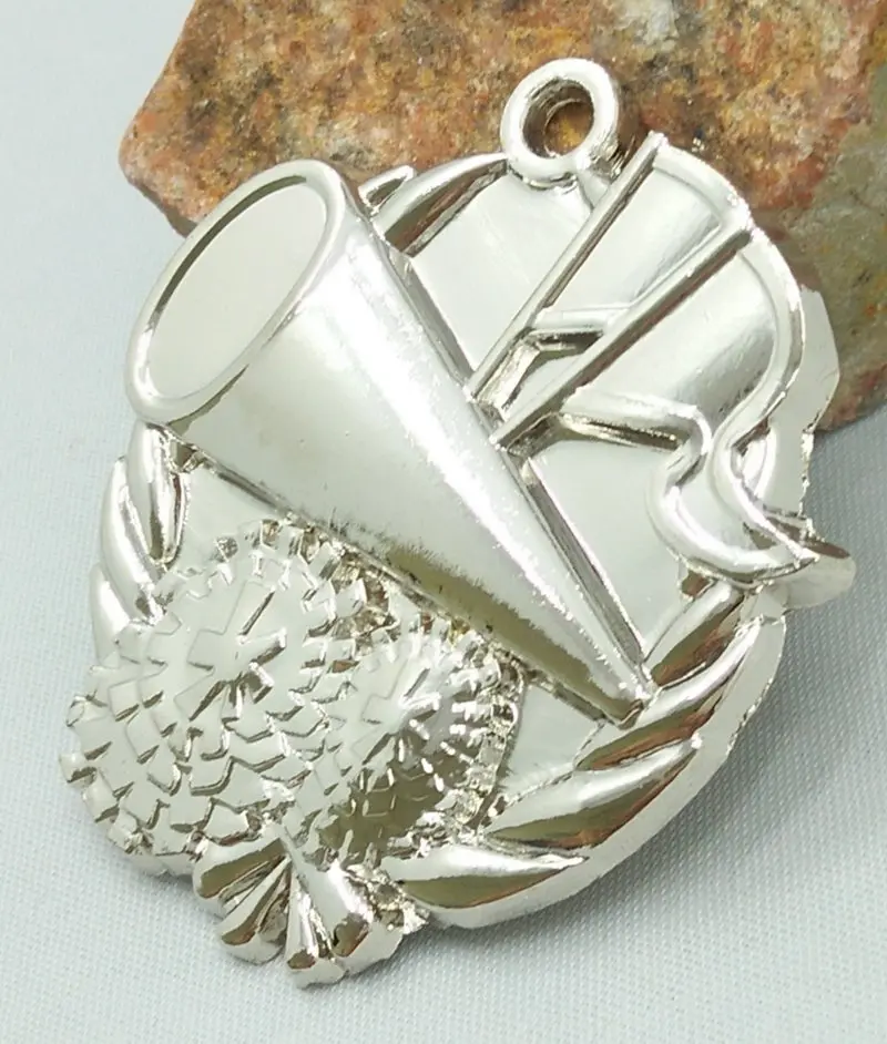 Szkoła cheerleaderek Medal sportowy Złoto Srebro Brąz Ruch Komunikacja Zdolność / pewność siebie Rozwój Unisex Metal 2021