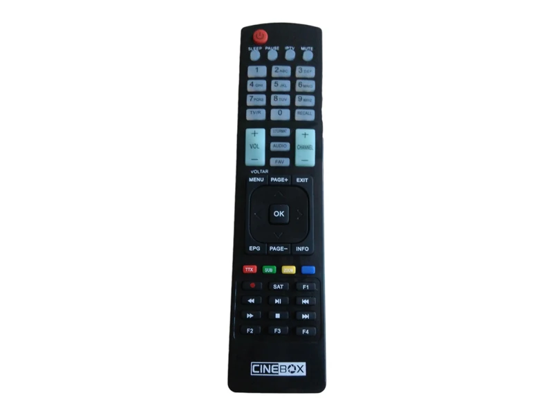 مُتحكم لاسلكي عالمي لجهاز Cinebox Optimo X IPTV: تقييم ونصائح للاستخدام الأمثل