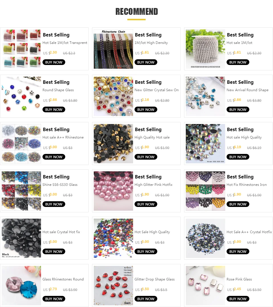 500/1000 Stück/Packung Näh-Strasssteine, klare Kristall-Rundglasperlen zum Aufnähen, Strass-Kristallsteine zur Dekoration von Kleidung – Detail 13