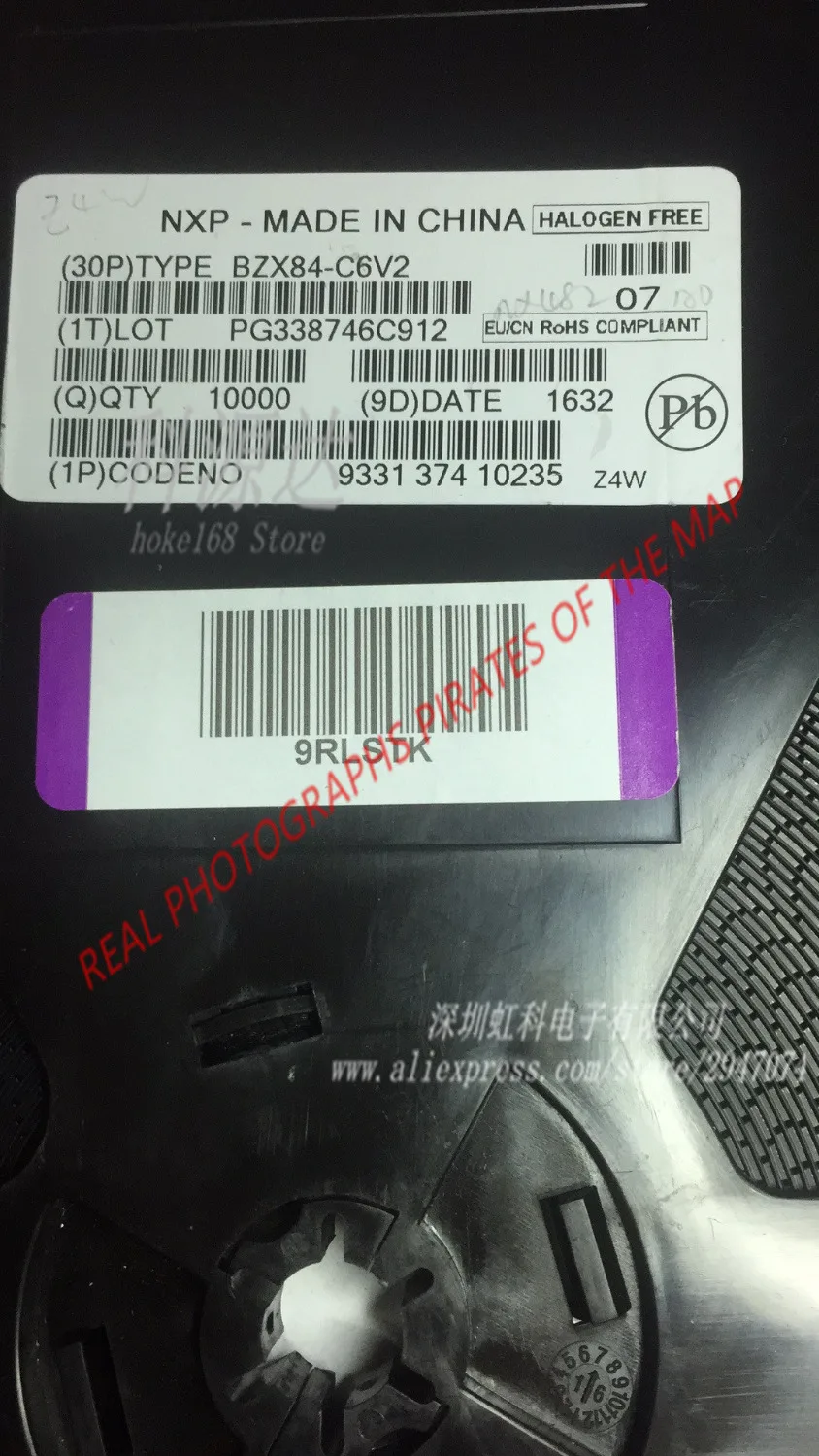 100 개/몫 BZX84-C6V2 SOT-23 BZX84C6V2 BZX84 재고