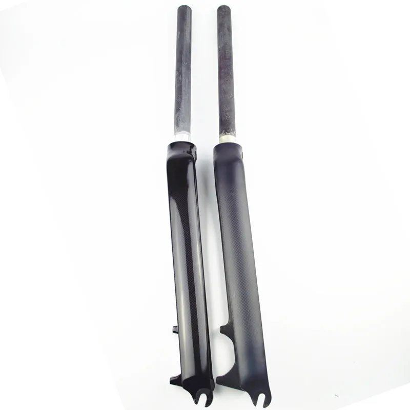 

new arrival carbon fiber road bike fork fit V brake disc brake 3k matte gloss finish bicycle fork bicicleta garfo 28.6mm 700c