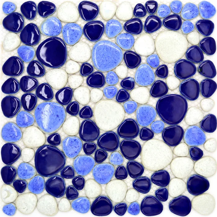 

classical porcelain pebble mosaic tile kitchen backsplash bathroom swimming pool wall paper tile garden saloon floor shower tile