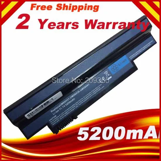 SeagullStar Battery for Acer Aspire one 532h 532G AO532h For eMachines 350 eM350 NAV51 NAV50 UM09H31 UM09H41 UM09G31 UM09H75