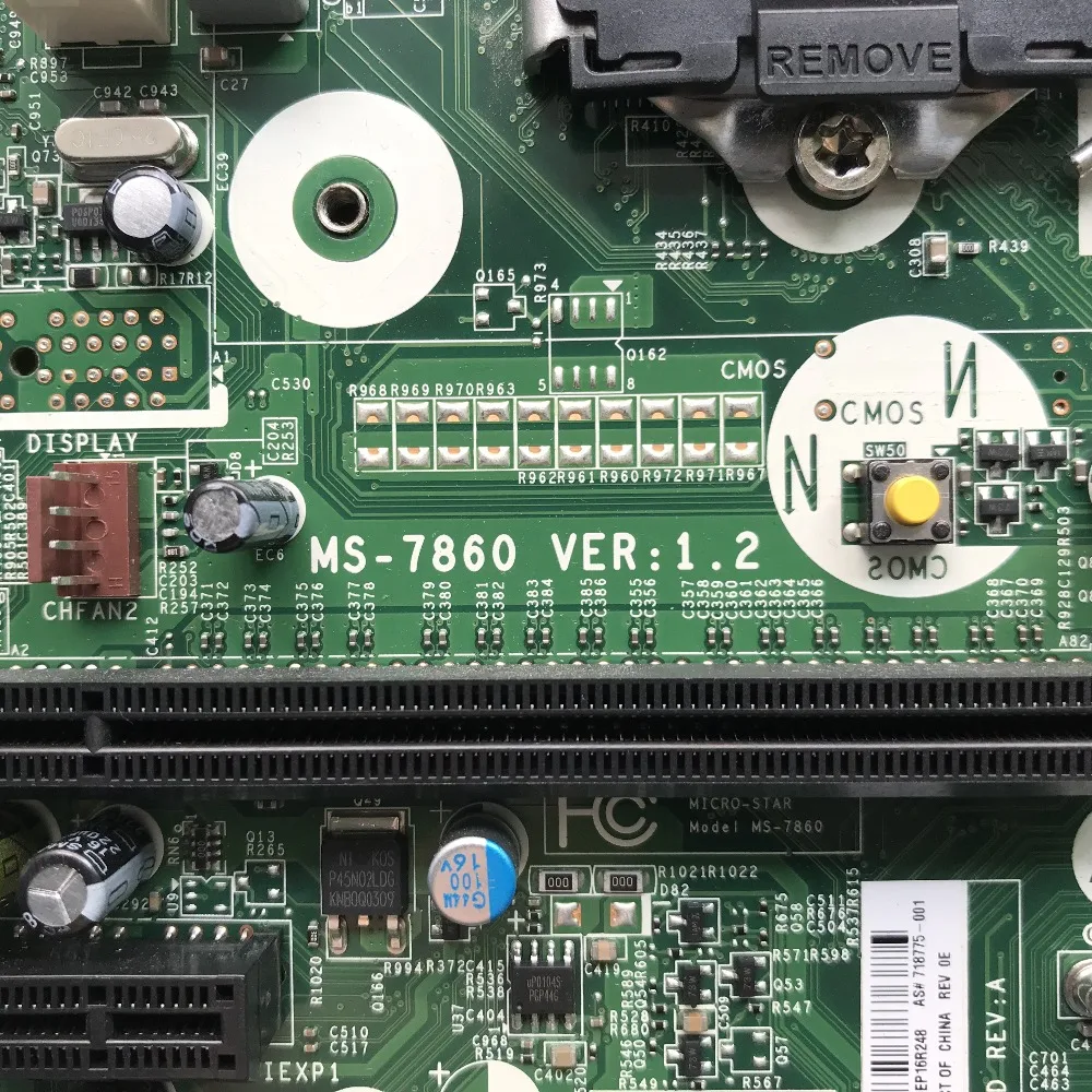 Original MS-7860 Ver:1.2 For Hp 400 G1 G2 Mt Desktop Motherboard