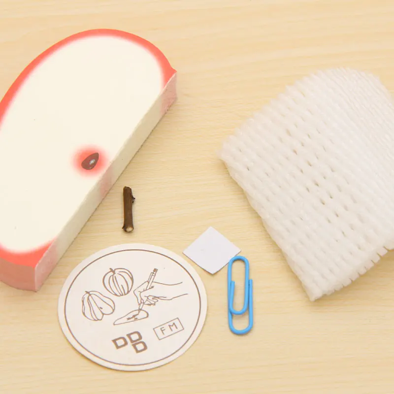 4 Pcs/lot Bookmark Buah Catatan Bookmark Sticker Bookmark Sticker Air Melon Memo Pad