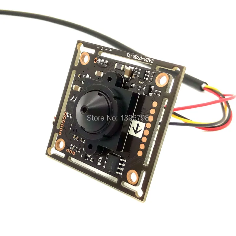 1MP AHD mini pinhole camera CCTV 720P mini night vision Camera Module 1/4 \