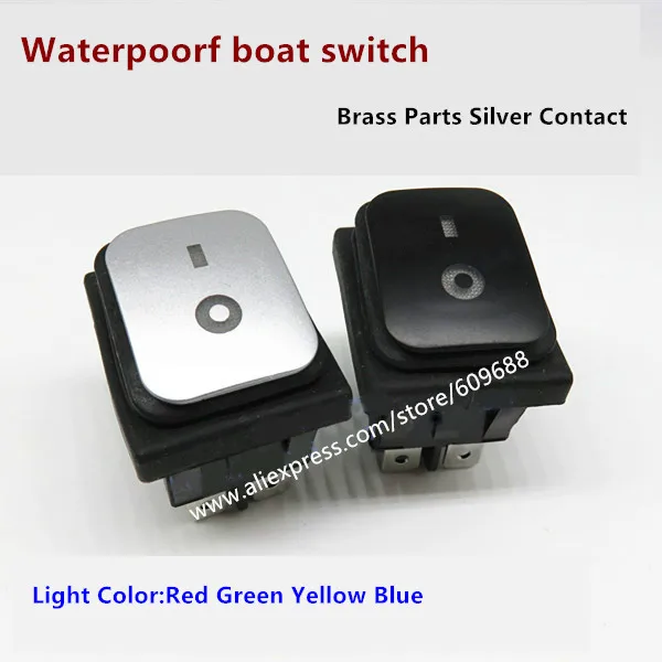 Waterproof Anti - oil Boat Switch Rocker Switch  New Type RL2