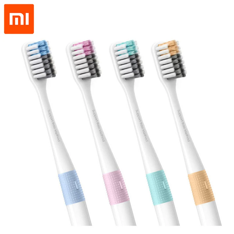 Xiaomi Mijia Doctor B Tooth Bass Method Sandwish-bedded Brush Wire 4 Colors For Mi Smart Home