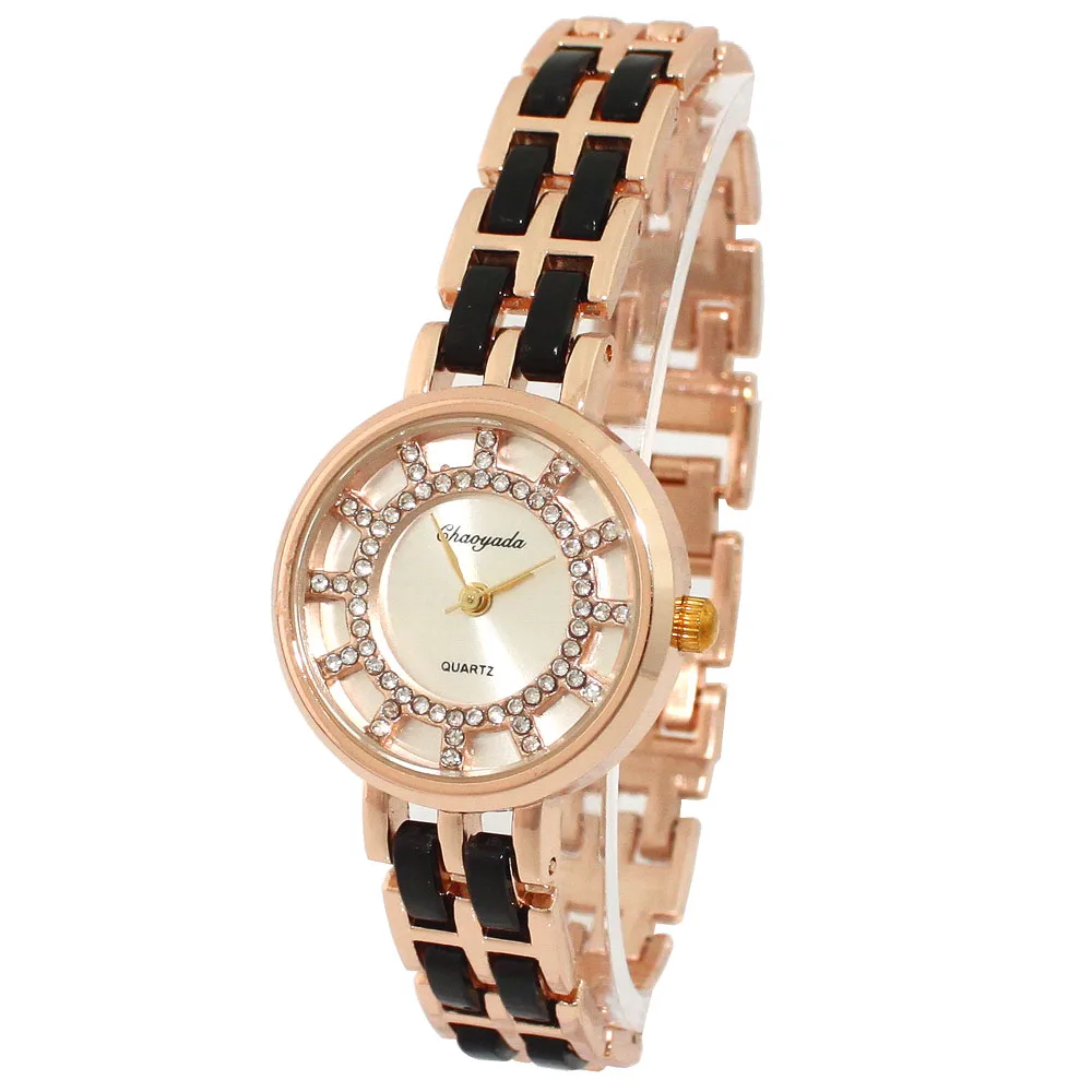 Relogio Feminino – Montre-Bracelet de luxe pour femmes, marque de luxe, à Quartz, O82