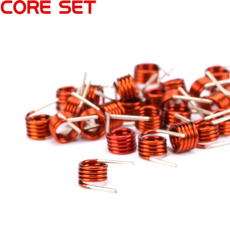 100PCS/Lot 3.5*4.5T*0.7 Inductors FM Coil Inductor Hollow Coil Inductance Copper Wire Remote Control High Quality