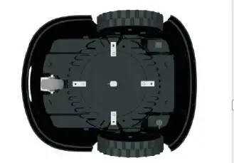 Electric robot lawn mower With Smartphone WIFI App,Water-proofed charger ,Auto Recharged,13.2ah Lithium battery