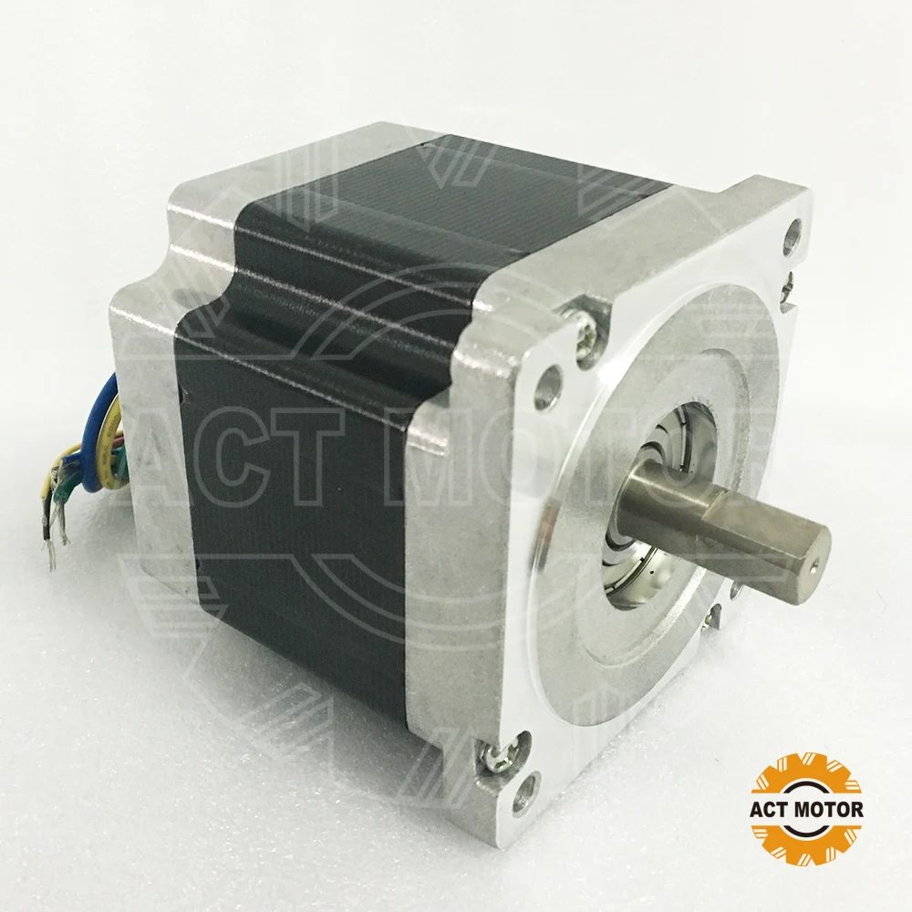 

Free ship from Germany!ACT Motor 1PC Nema34 Brushless DC Motor 86BLF04 48V 440W 3000RPM 3Phase Single Flat Shaft CNC Router Kit