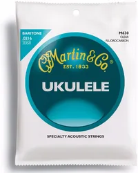 MartinGuitar M630 Ukelele Strings Fluorocarbon, Baritone   for 30